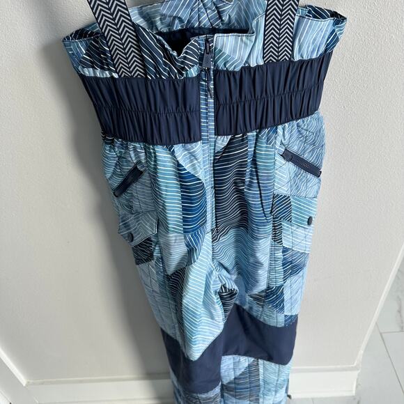 Free People Printed All Prepped Bib Overalls - Picture 7 of 9